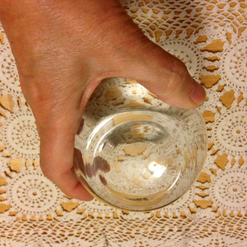 New stemless wine glass, father's day or birthday gift